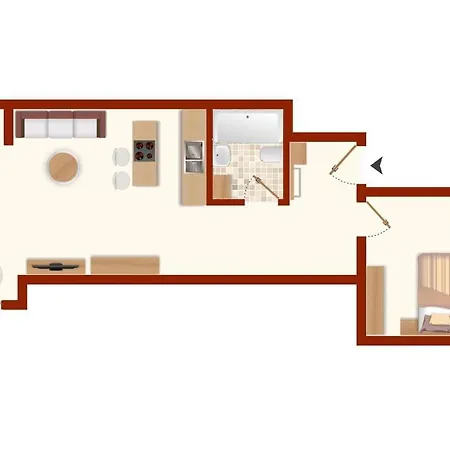 Διαμέρισμα Ferienwohnung-duenengras-urlaub-in-erster-strandreihe Heikendorf